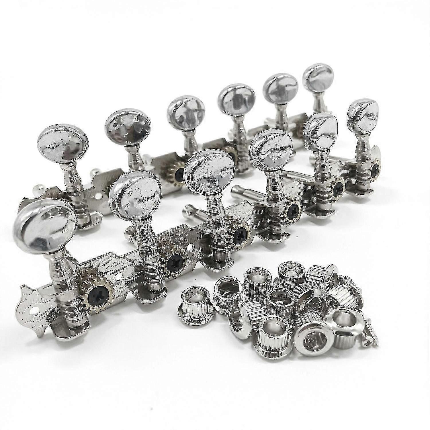 6l 6r Tuning Pegs Tuners Machine Heads String Tuning Pegs For 12 String Acoustic Guitar Accessory P