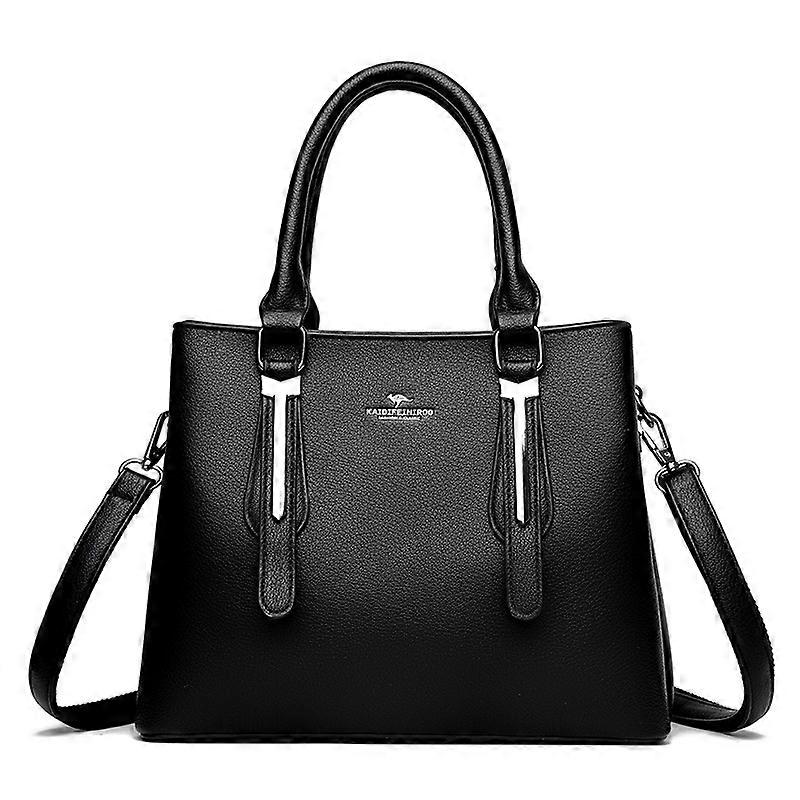 Women's handbag, suitable for multiple occasions, vertical square shape made of PU material