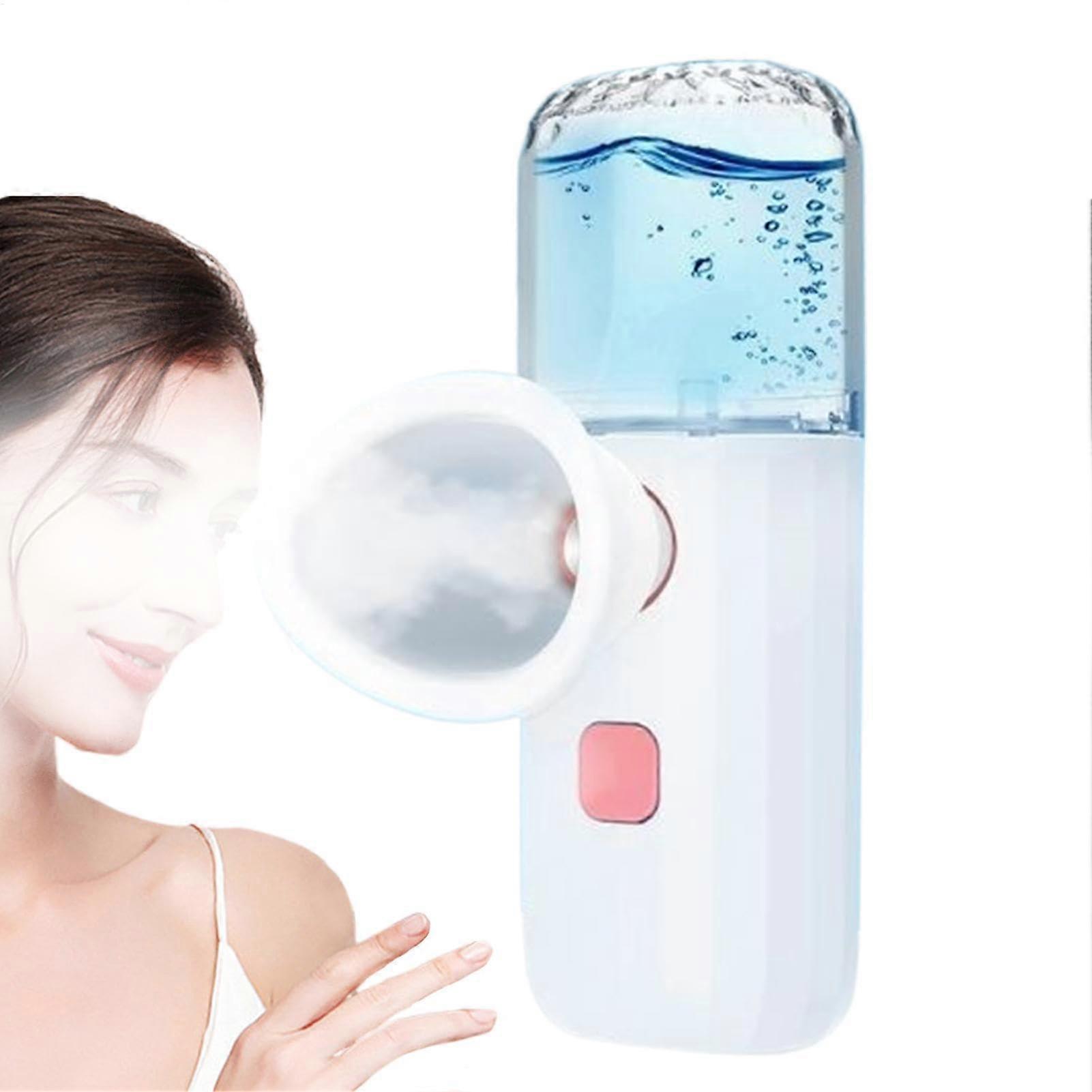 Handheld Eye Sprayer for Eye Care, Portable Nano Mist Eye Wash Sprayer for Long-Term Electronic Device Users, White