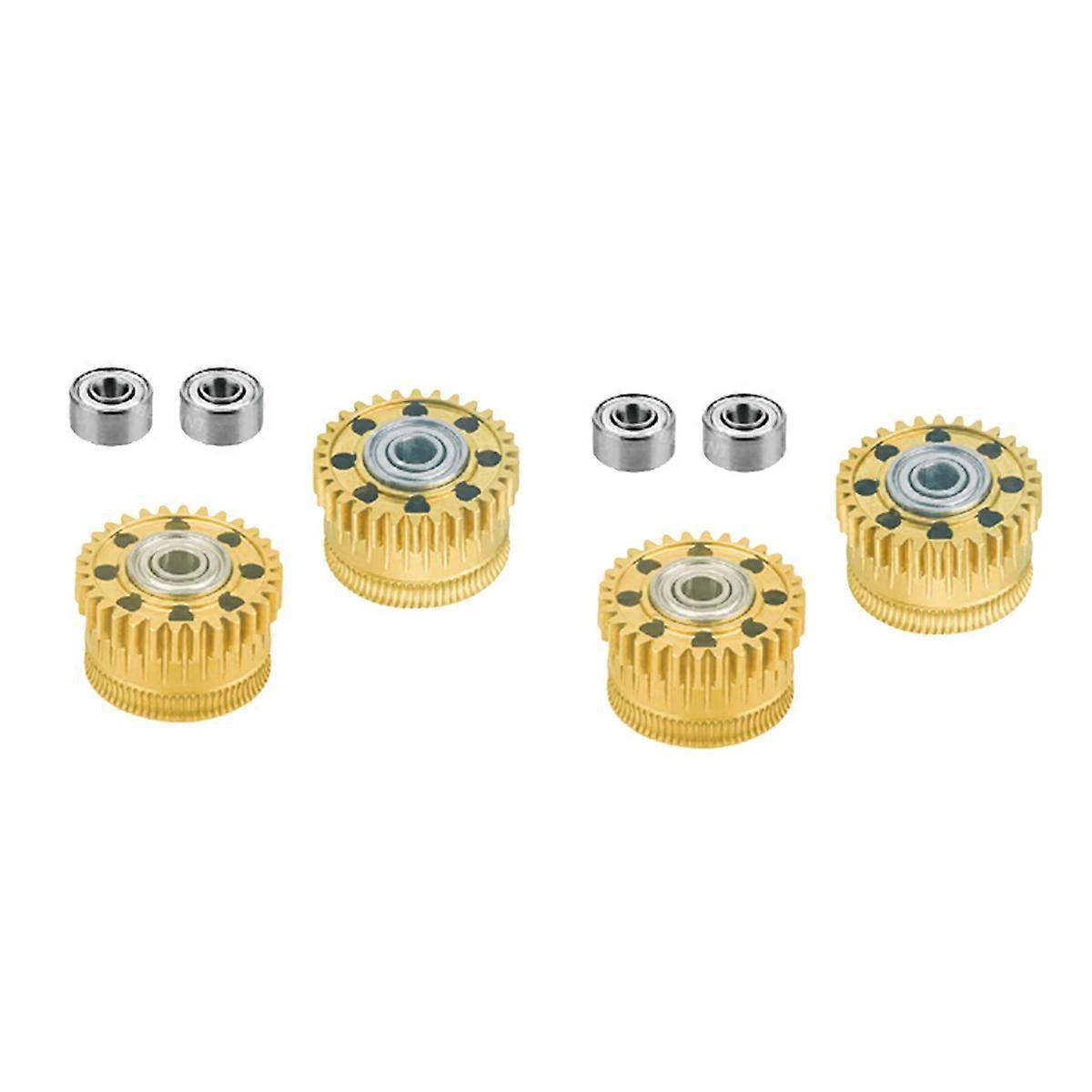 2Sets EXtruder Gear Kit for K2 Plus All Metal Filament Drive