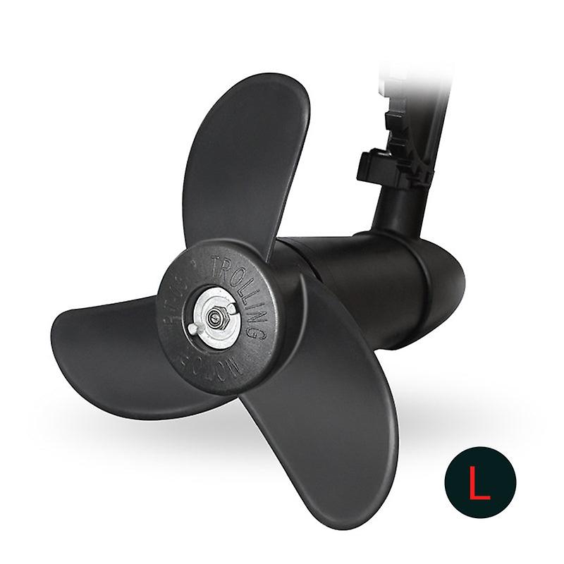 Hélice 2 Pales Equlup Hélice De Remplacement Equlup 2 Pales Pour Moteur Hors -Bord 12V/24V - Diamètre Moyeu 3.1mm - Plastique Technique Navigation Eaux Peu Profondes