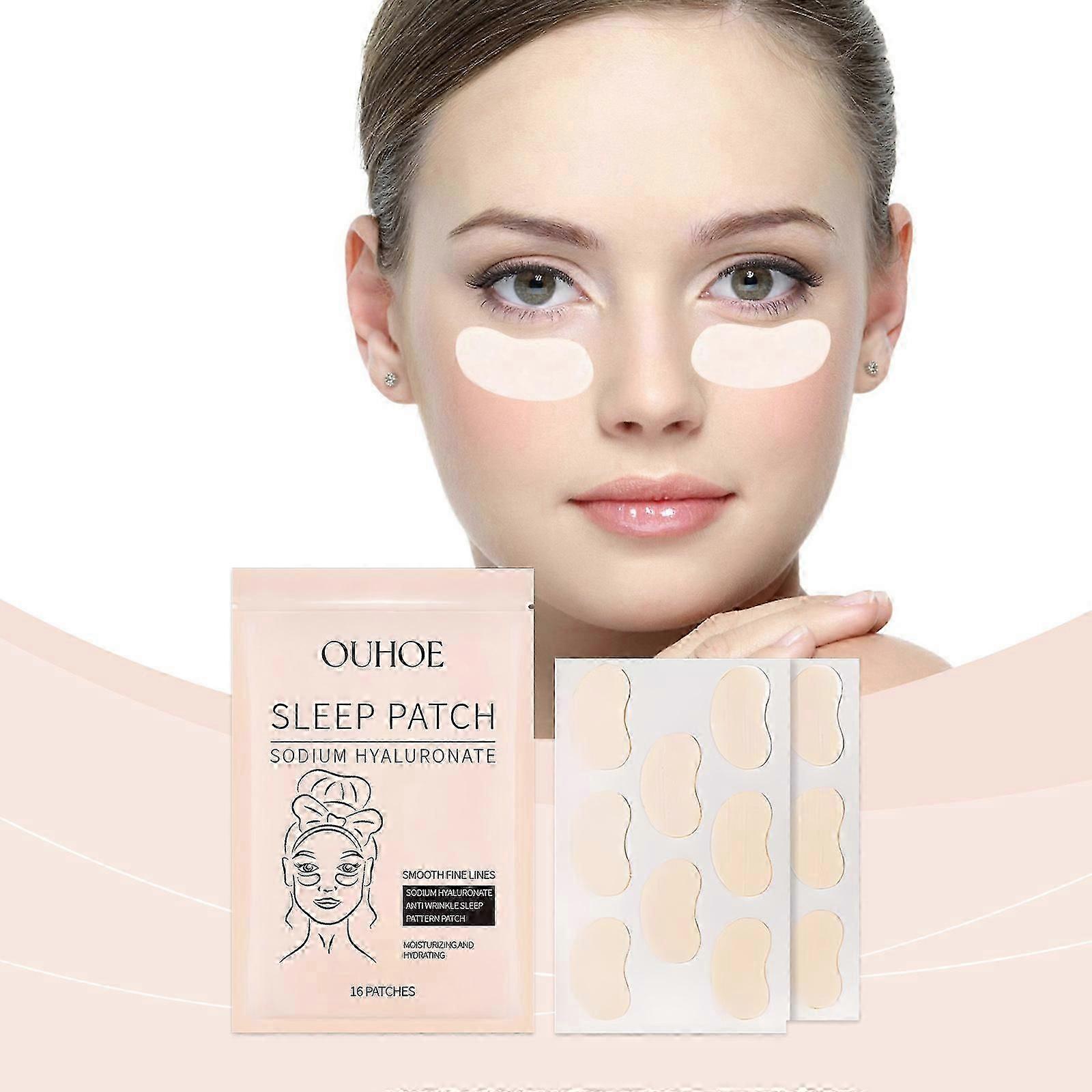 Face Forehead Wrinkle Patches 16pcs, Nourishes and Firms the Skin, Reducing Wrinkles