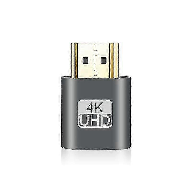 10Pcs HDMI-Compatible Virtual Display Adapter 4K EDID Dummy Plug Headless Ghost Display Emulator Vi