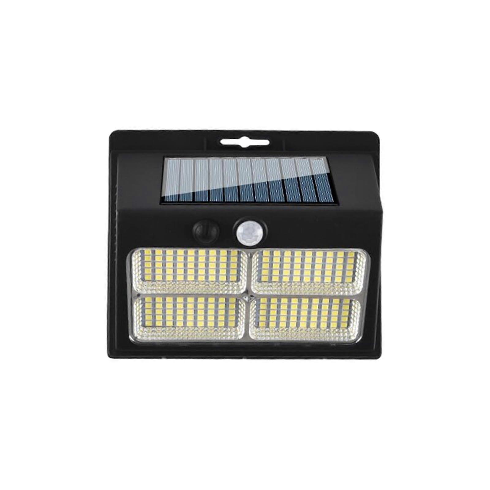 Solar Lights for Outdoor Use with Motion Sensor, Waterproof Security Wall Light, Bright Wireless Stair Light, 3 Modes for Steps and Yard