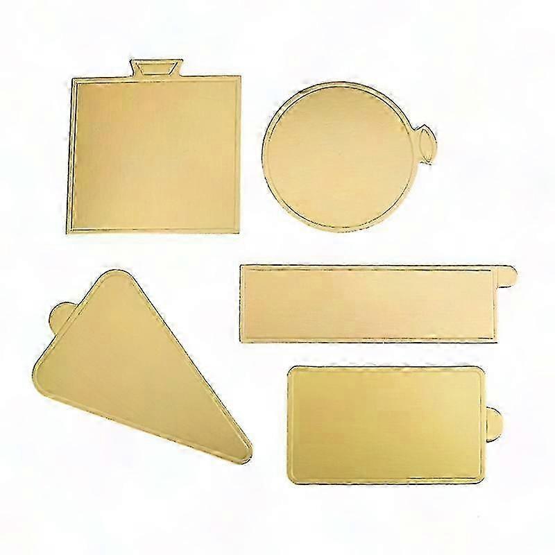 100pcs Mini Cake Boards for Desserts, Mousse, Baking - Papan Kek Bakeware