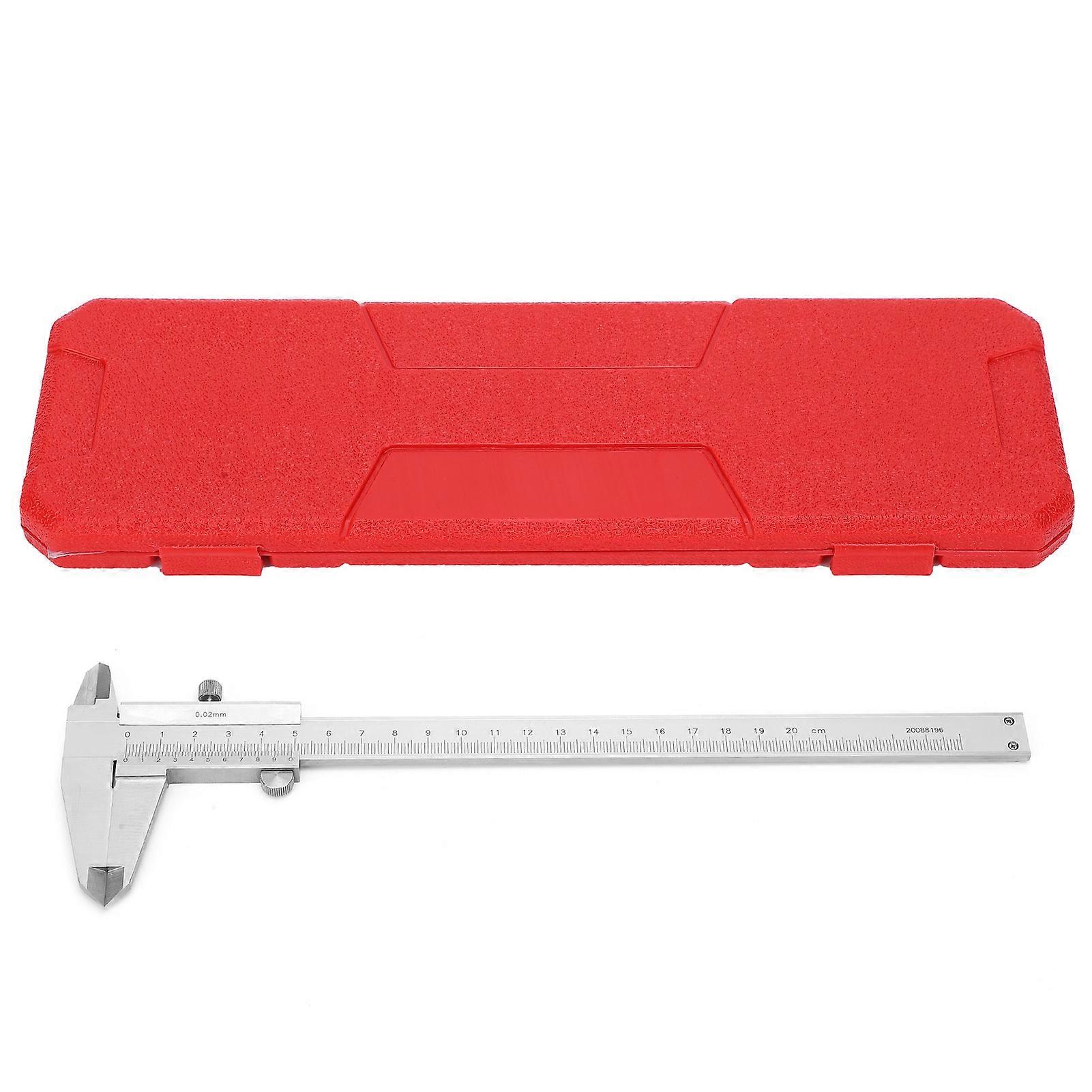 Messschieber Messschieber Messgerät Edelstahl Industriequalität 4-Einsatz-Linealwerkzeug
