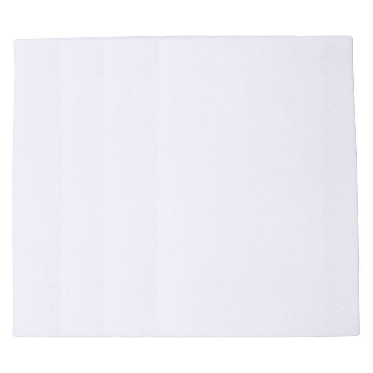 Dry Erase Reusable Note Pads for Leaving Messages Self-Stick White 30.50X20.30X0.10cm 4 Pcs