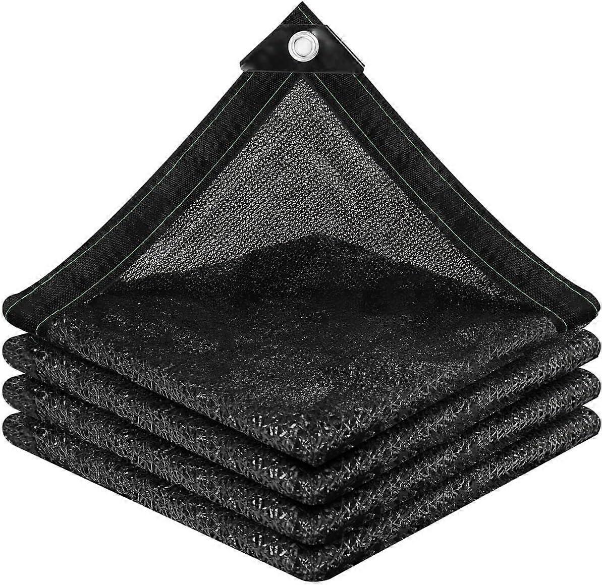 70% Sunblock Shade Cloth Net Nero Resistente - 10x20 Ft Garden Shade Mesh per copertura delle piante, serra, pollaio, canili, T