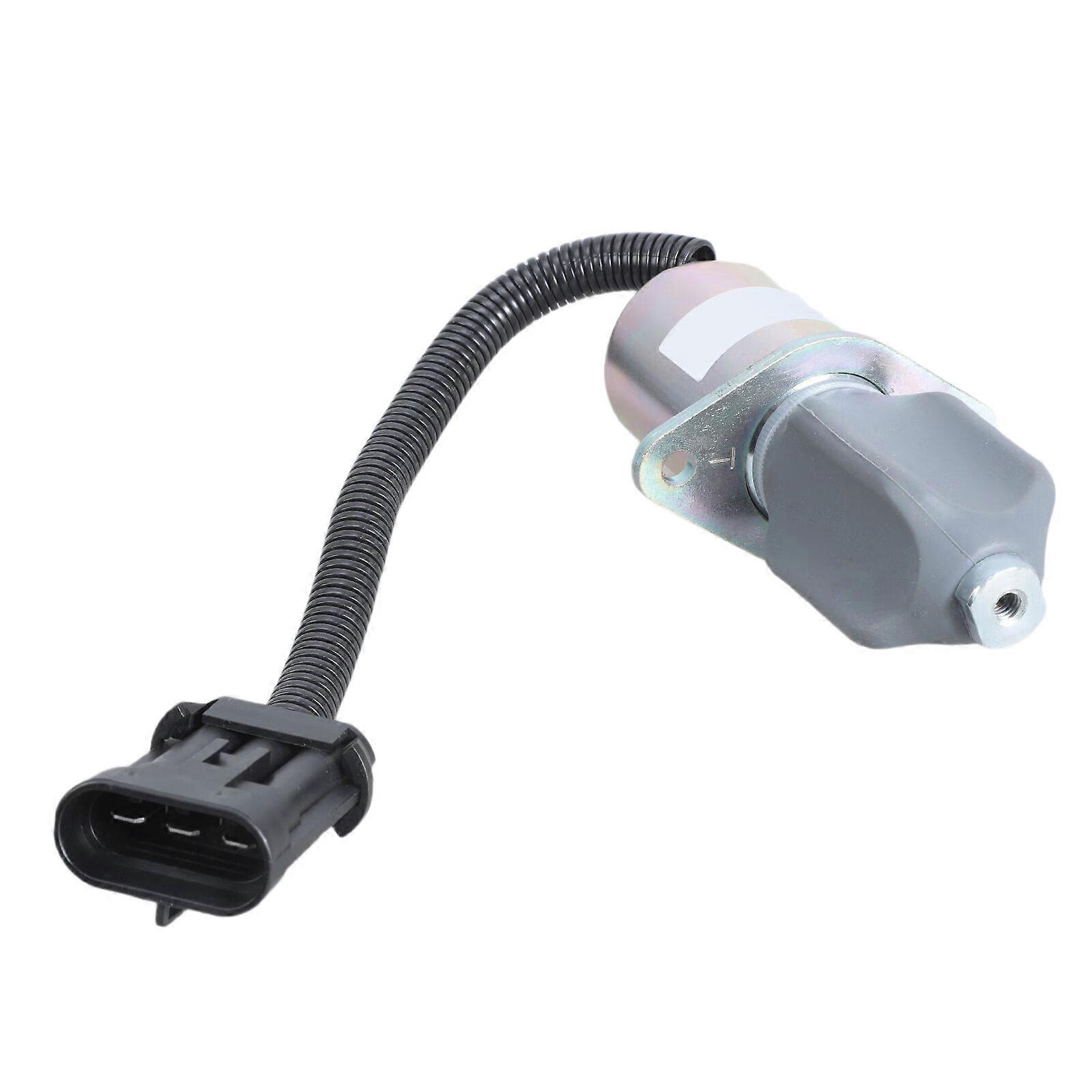 Upgrades12V Fuel Shut Down Solenoid 6681513 Fuel Cutoff Solenoid for Generators Efficient Operation Easy Installation Multicolor