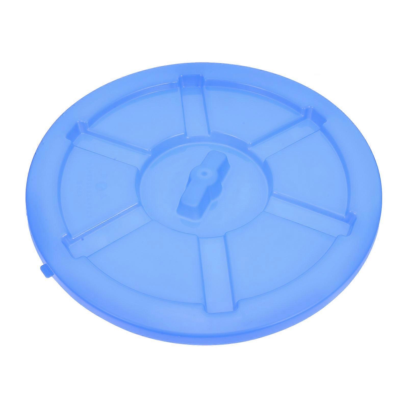 Garbage Can Lid Trash Can Lid for Garden Sanitation Bin HDPE Maintain Cleanliness 1Pack