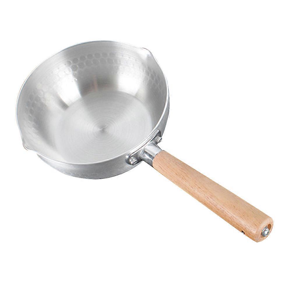 Stainless Steel Sauce Pan for Cooking Milk and Soup Silver Color Great for Decor 7.87 Inches