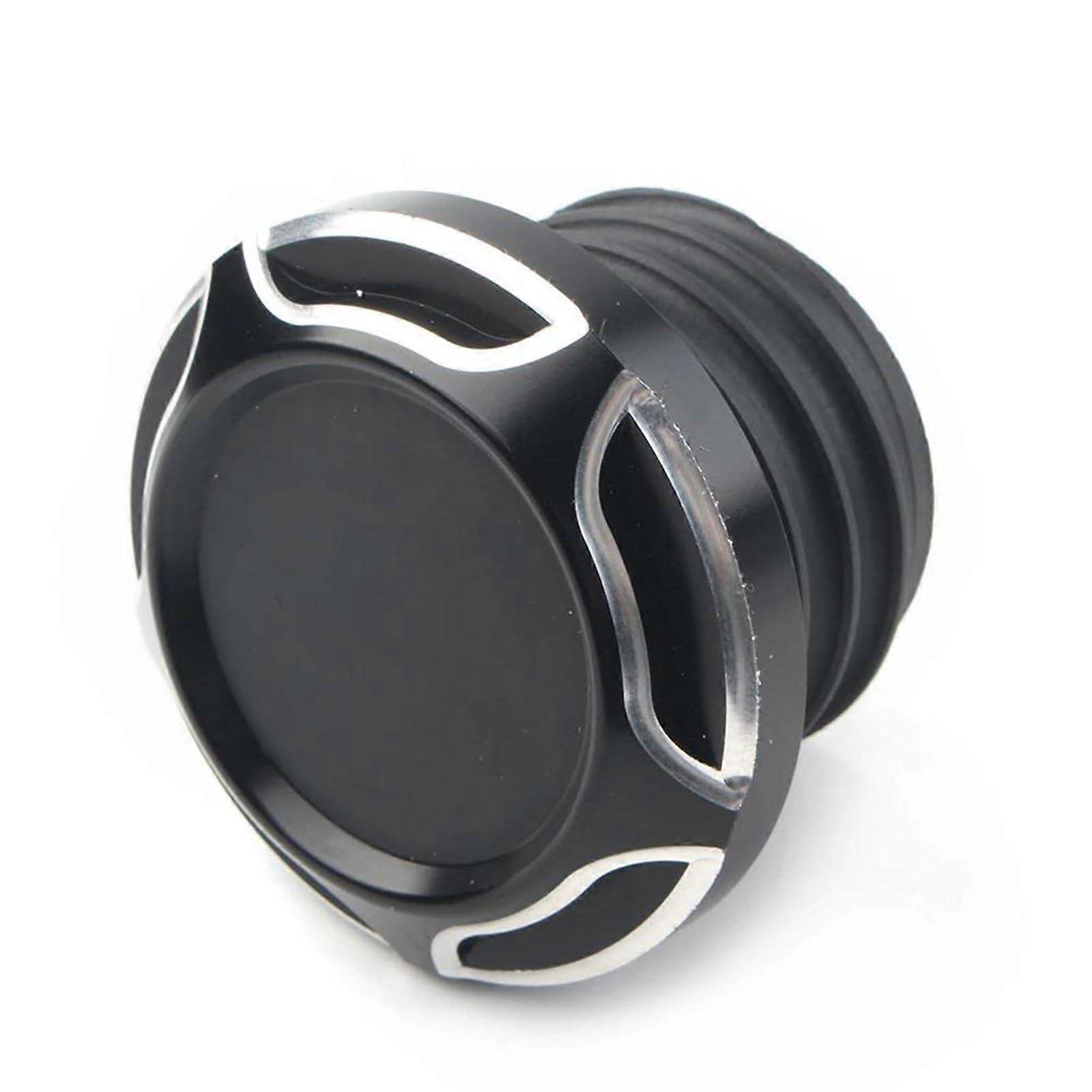 Motorcycle CNCcut Ventilated Fuel Cap with Righthand Thread, Compatible with Harley Dyna Softail