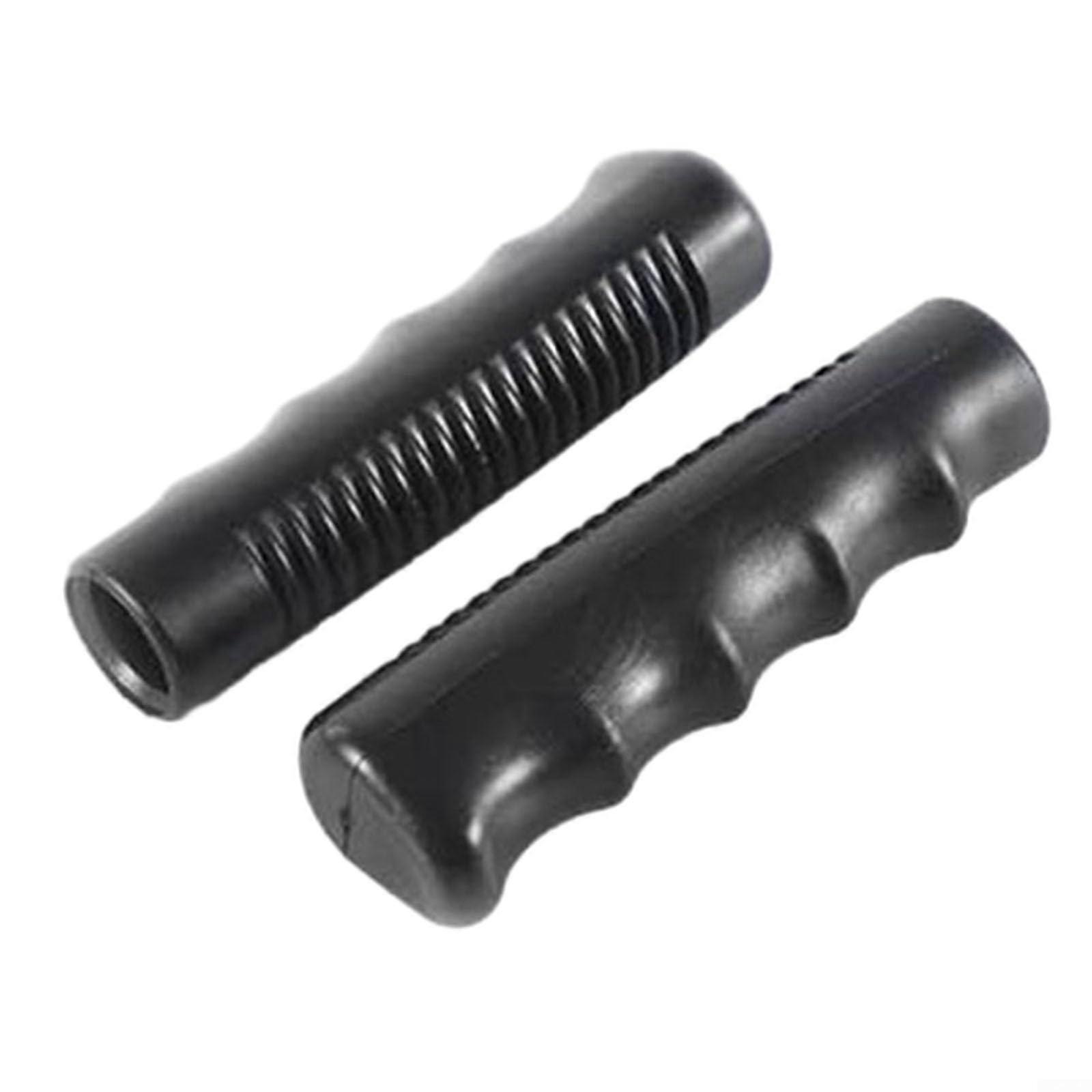 Wheelbarrow Handle Replacement, 2 Round Rubber Tubes, Easy Handling And Stability, 125 x 21 mm