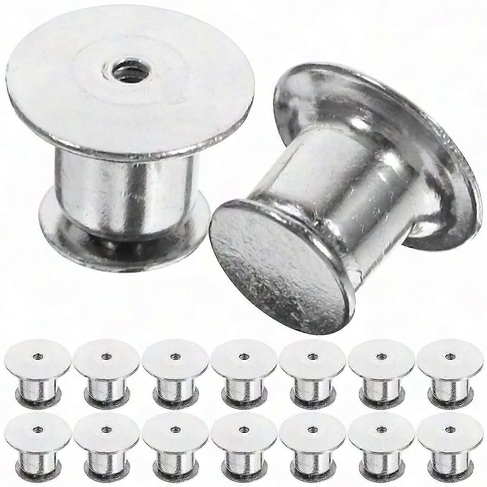 20 Stück Metall Locking Pin Backs Secure Badge Book Hut & Tasche