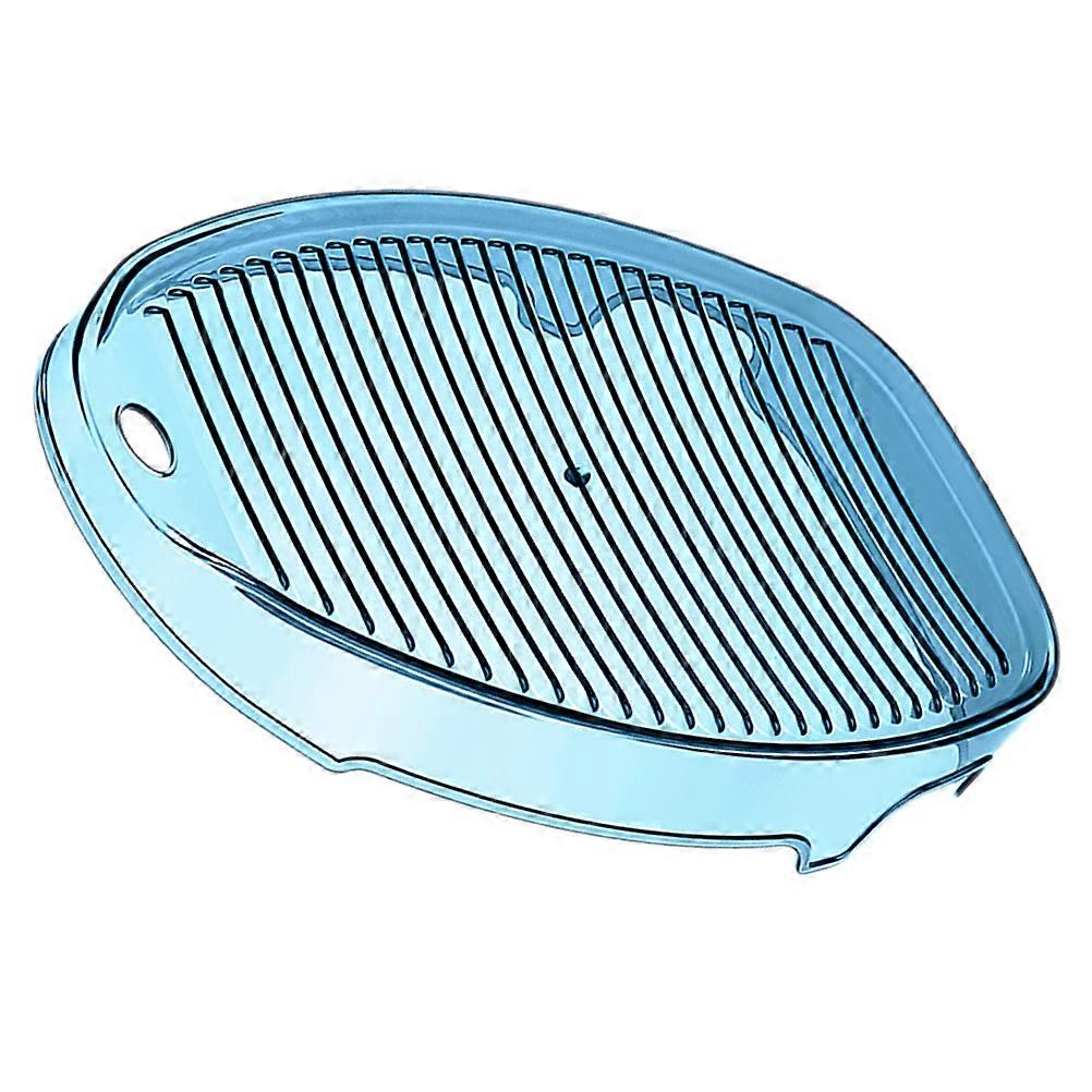 Blue Plastic Washboard for Lightweight Clothes and Underwear Suitable for Home Use with Nonslip Design 1 Piece