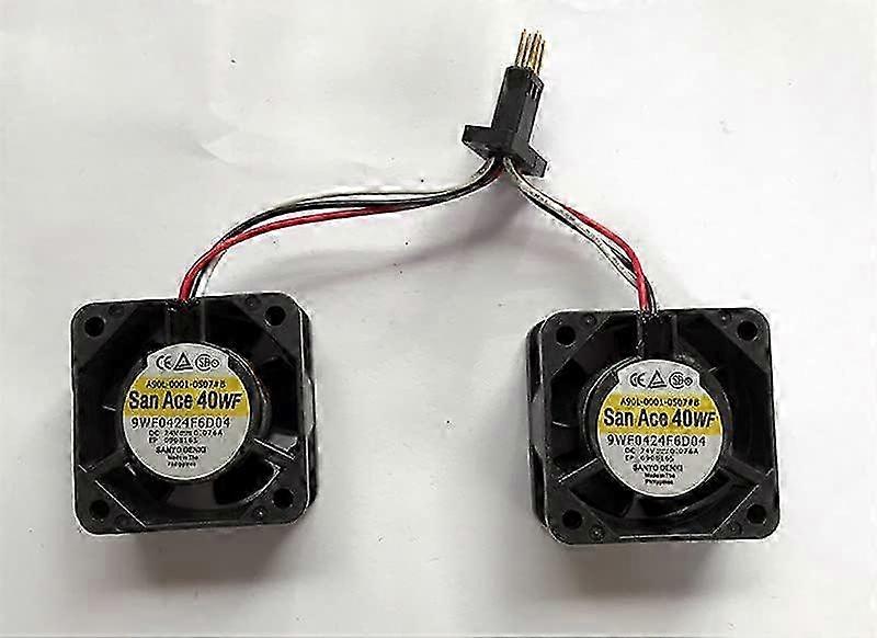 1 PCS 9WF0424F6D04 A90L00010507B 24V 0.076A 4CM Fanuc System Fan 2025