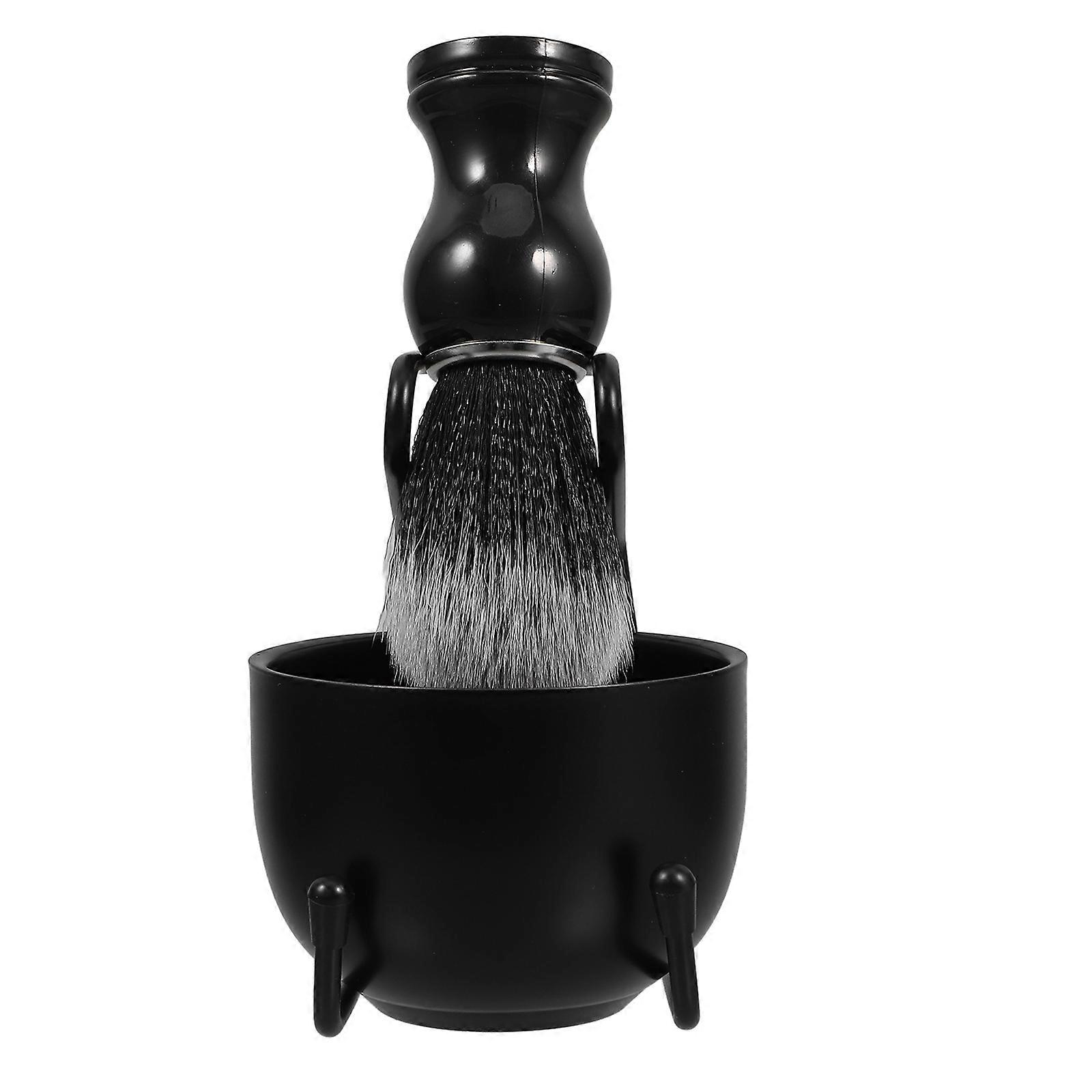 1 Set Men's Shaving Kit Includes Shaving Brush Bowl Stand