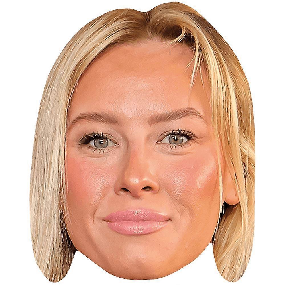 Jessica Long (Blonde) Celebrity Mask, Flat Card Face