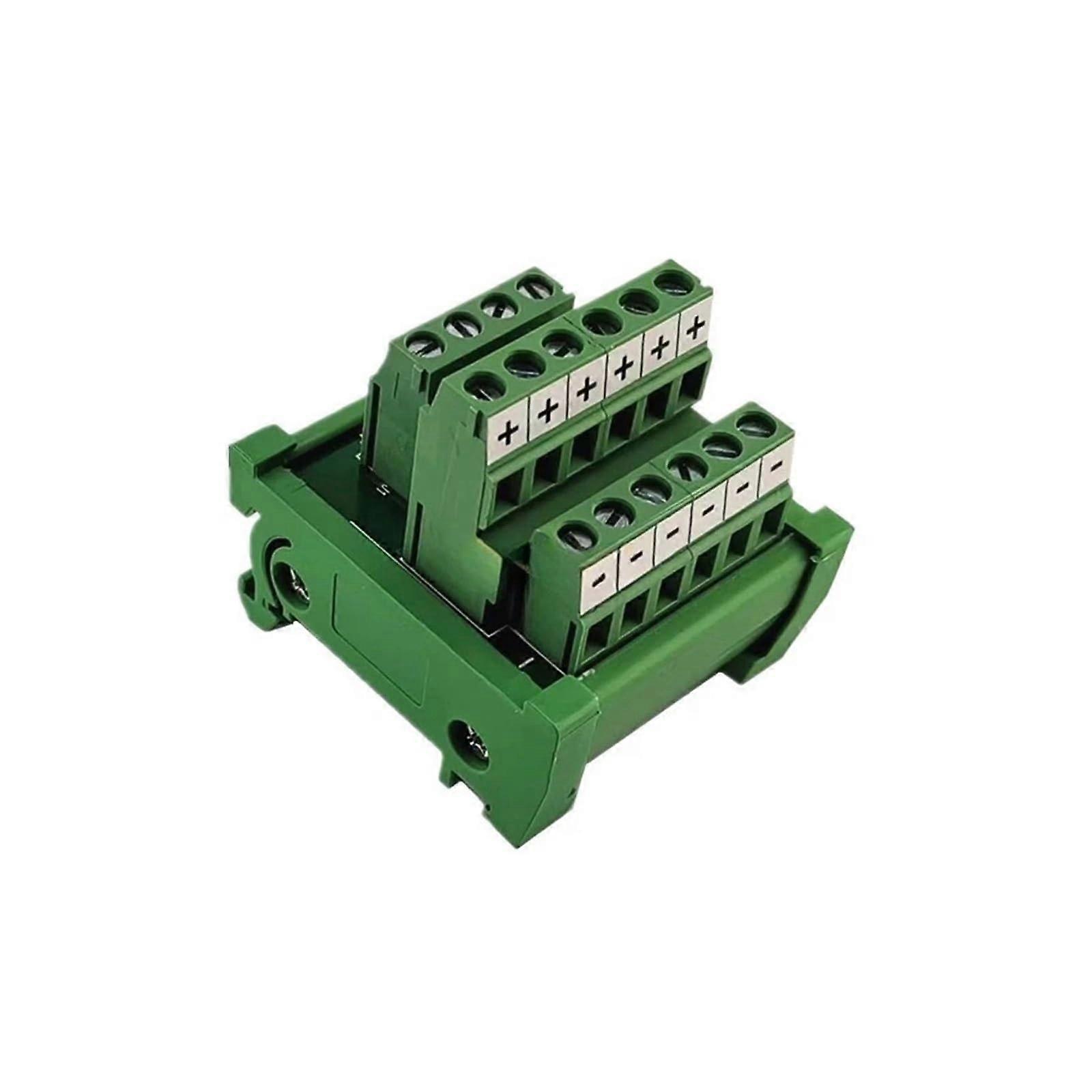 1 Piece Screw Terminal Block Multiin/out PCB Junction Box Breakout Parallel Power Cable Splitter Connector Wiring (2 in 24 out) 1PCS 2 in 24 Out
