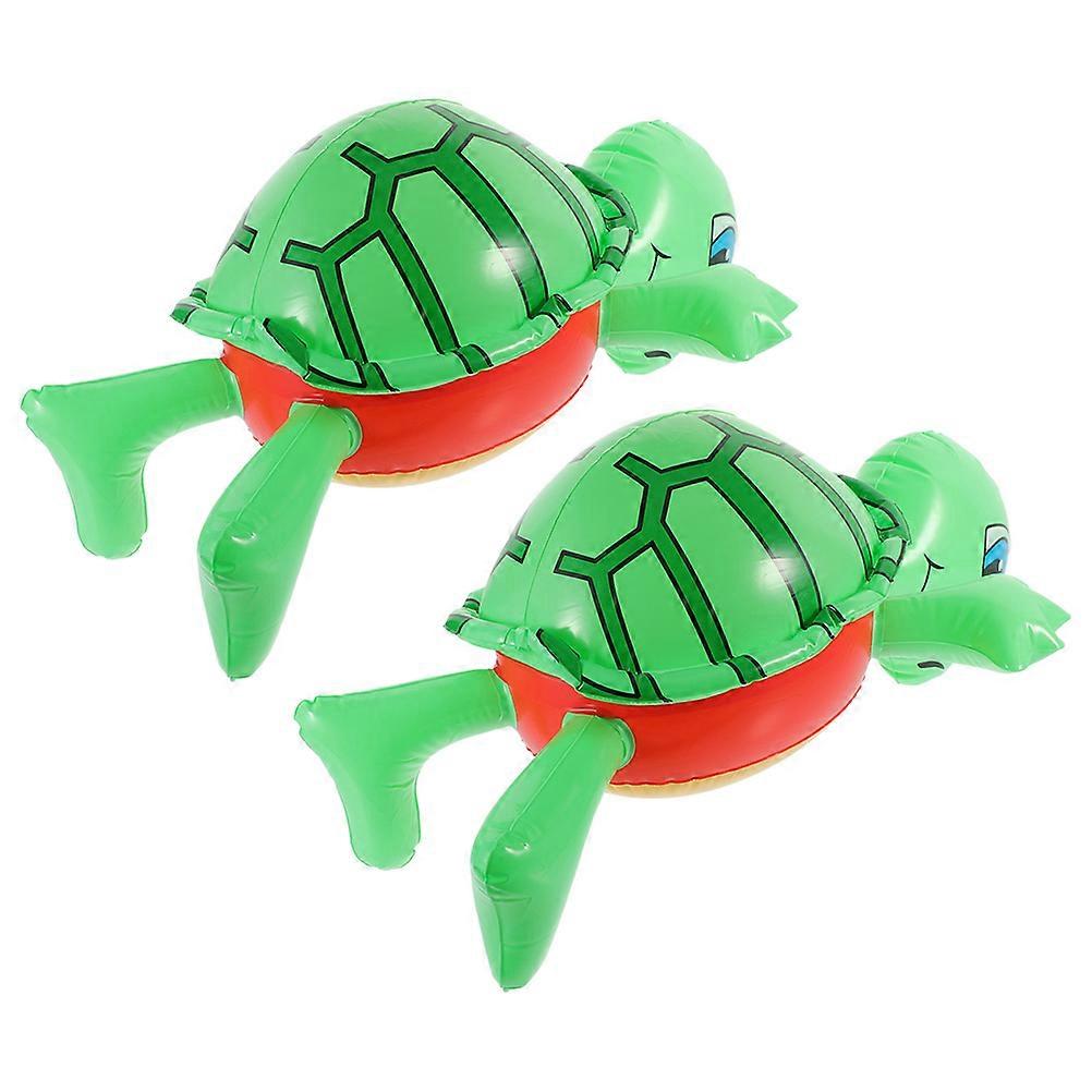 Inflatable PVC Turtle Balloon Leak Resistant Party Decor Pool Float Birthday Jungle Theme Photo Prop