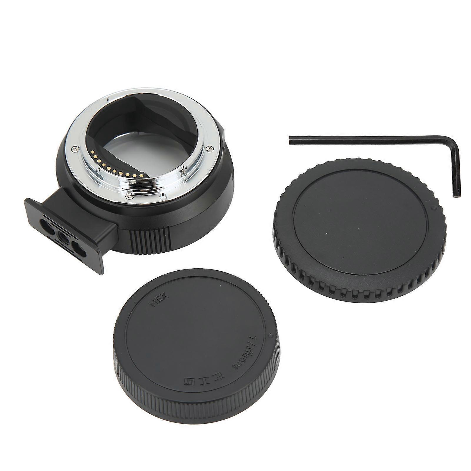7 Artisans Camera Lens Automatic Adapter Ring Aluminum Alloy Auto Focus for EF SE Mount to for Sony E Mount for A7R3