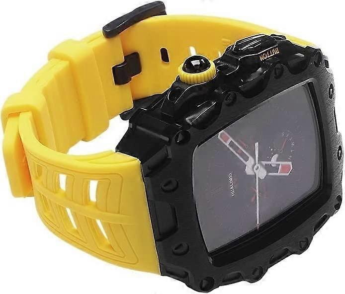 Modification Kit, Zinc Alloy Watch Case and Silicone Band for Apple Watch S8 7 44mm 45mm