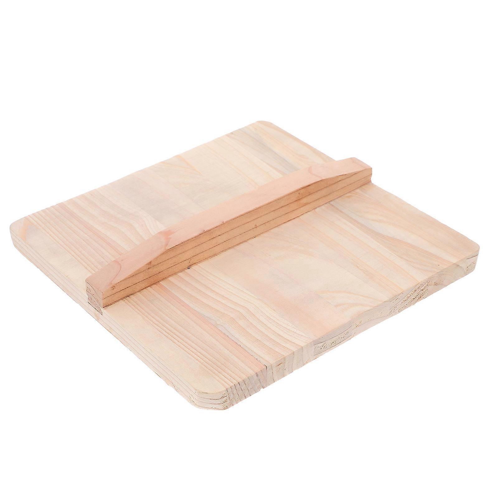 Authentic Japanese Wooden Omelette Pan Lid for Egg Cooking – Debris Proof Cover for Safe and Convenient Home Use