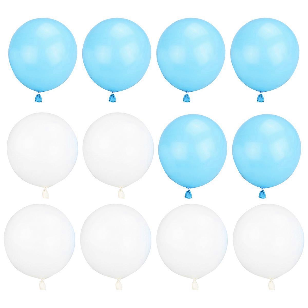 Metallic Balloons 50Pack For Birthday Parties 12 Inch Round Assorted Color Helium Filling
