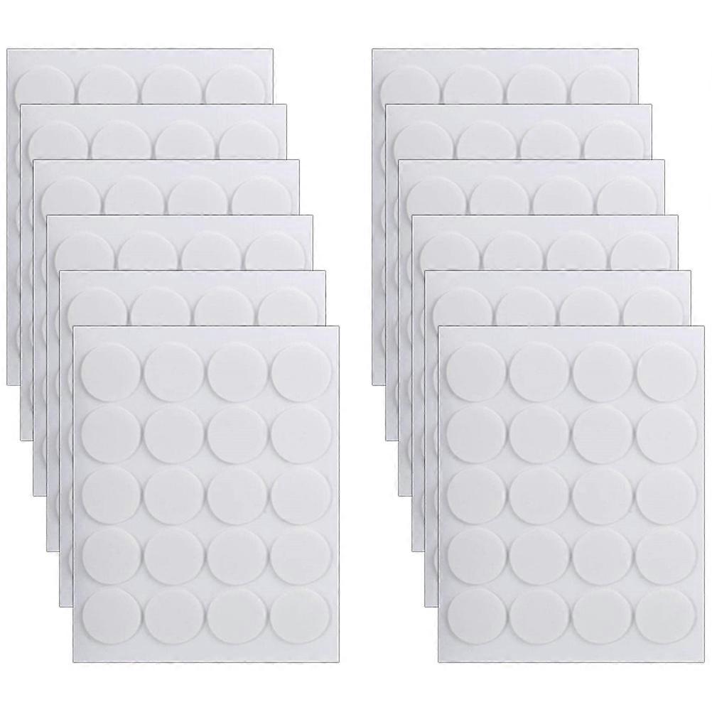 12 Sheets Candle Wick Stickers Double Sided Adhesive for DIY Candle Making