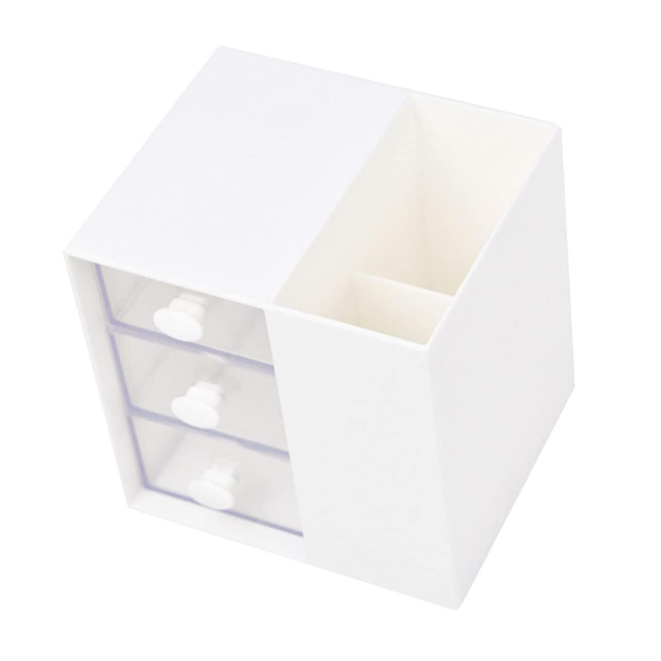 Large Desk Organizer with Storage Box for Office and Home, Stylish Desktop Container for Stationery, Durable and Functional