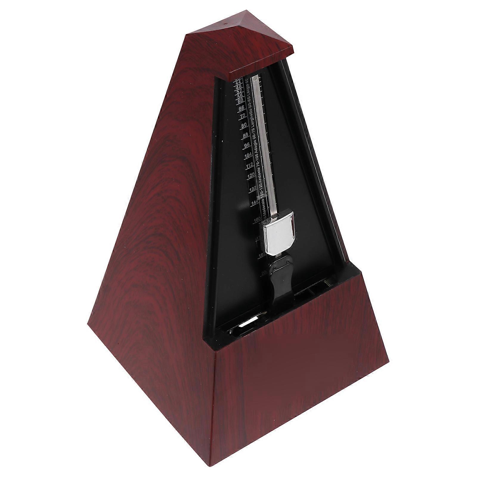 Musical Metronome Combining Durability and Wide Beat Range for Various Styles