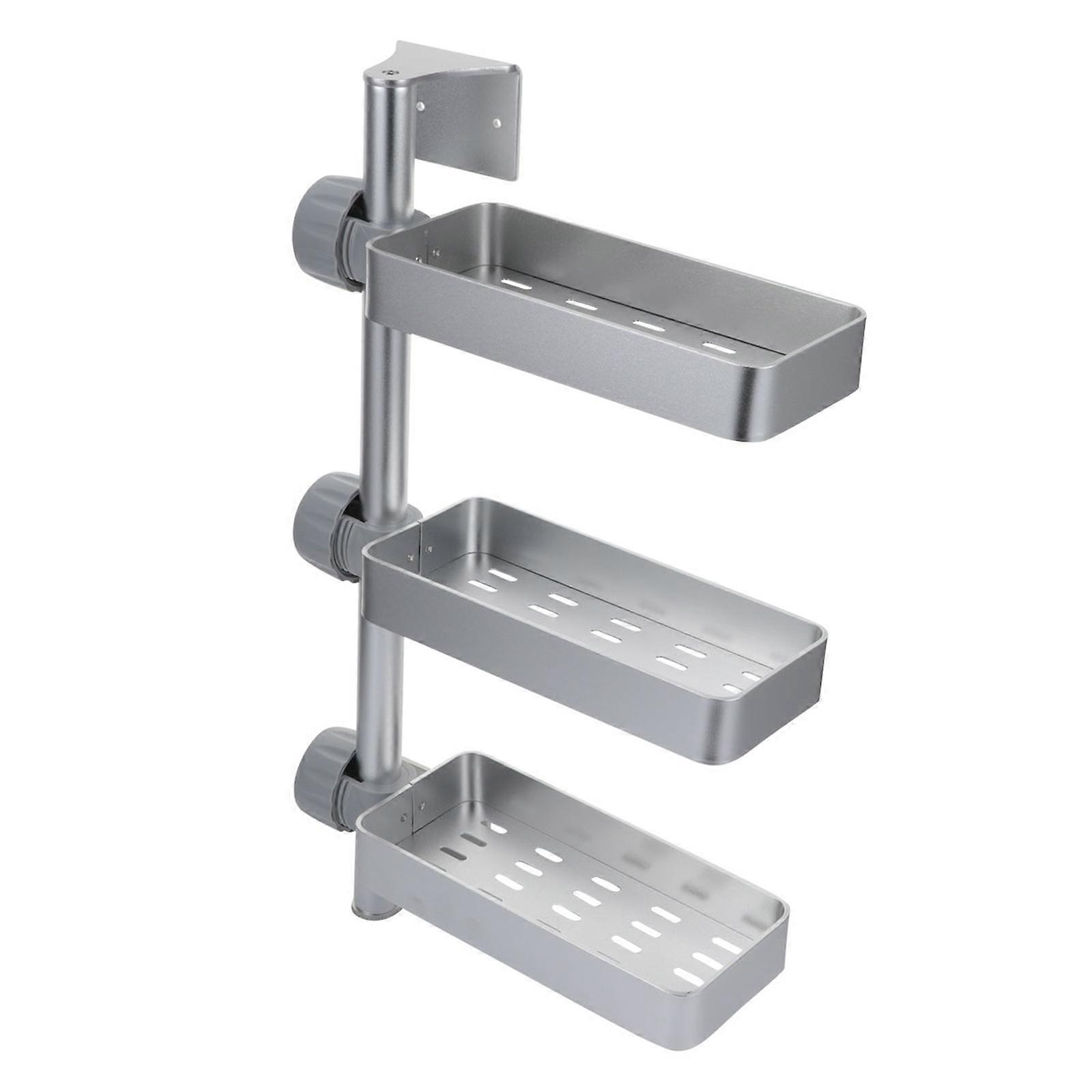 Kitchen Organizer Rack, Wear Resistant Layers for Storing Jars and Cooking Tools