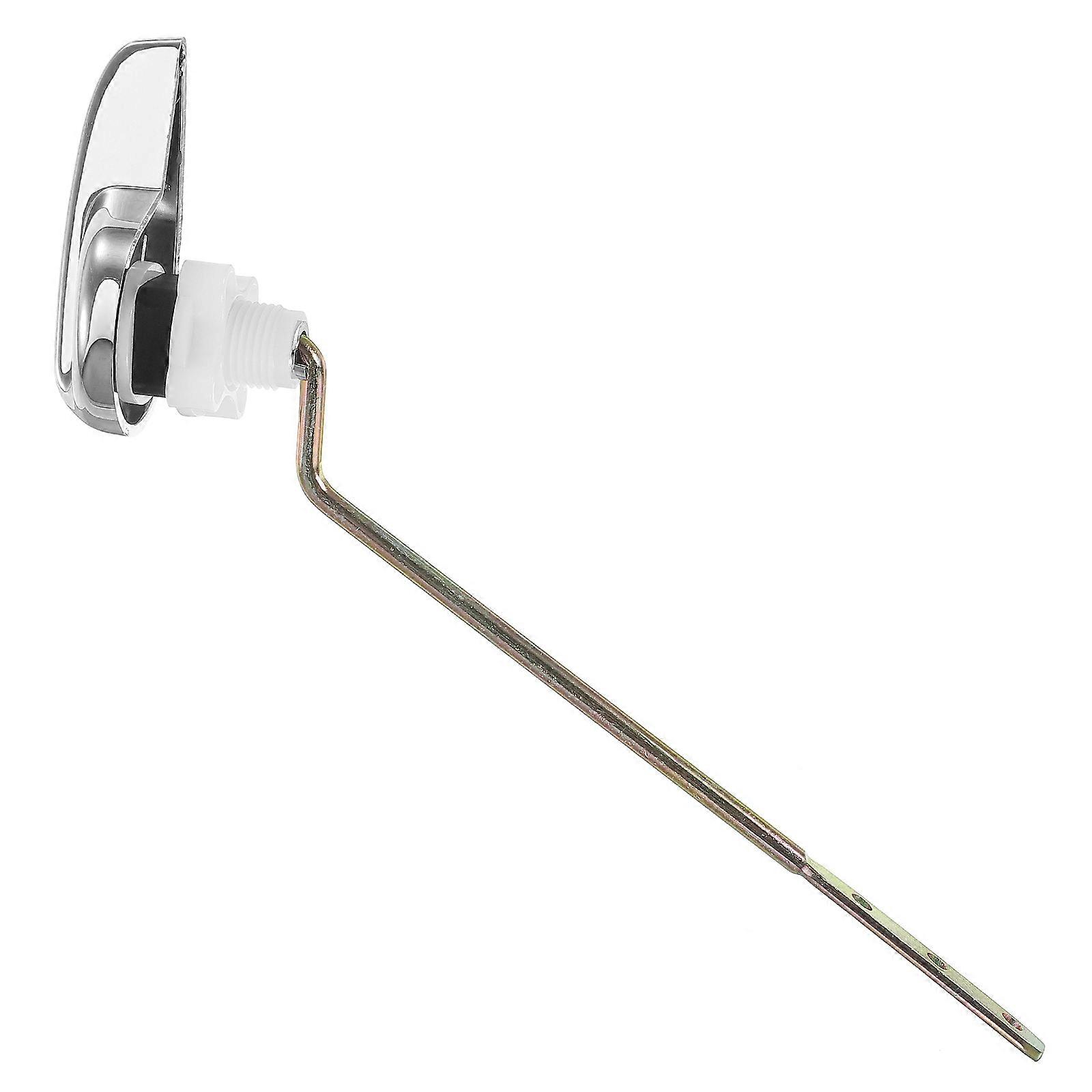 Toilet Handle Ergonomic Grip Golden 26.00X5.00X3.00CM For Home Bathroom Toilet Tank 1Pack