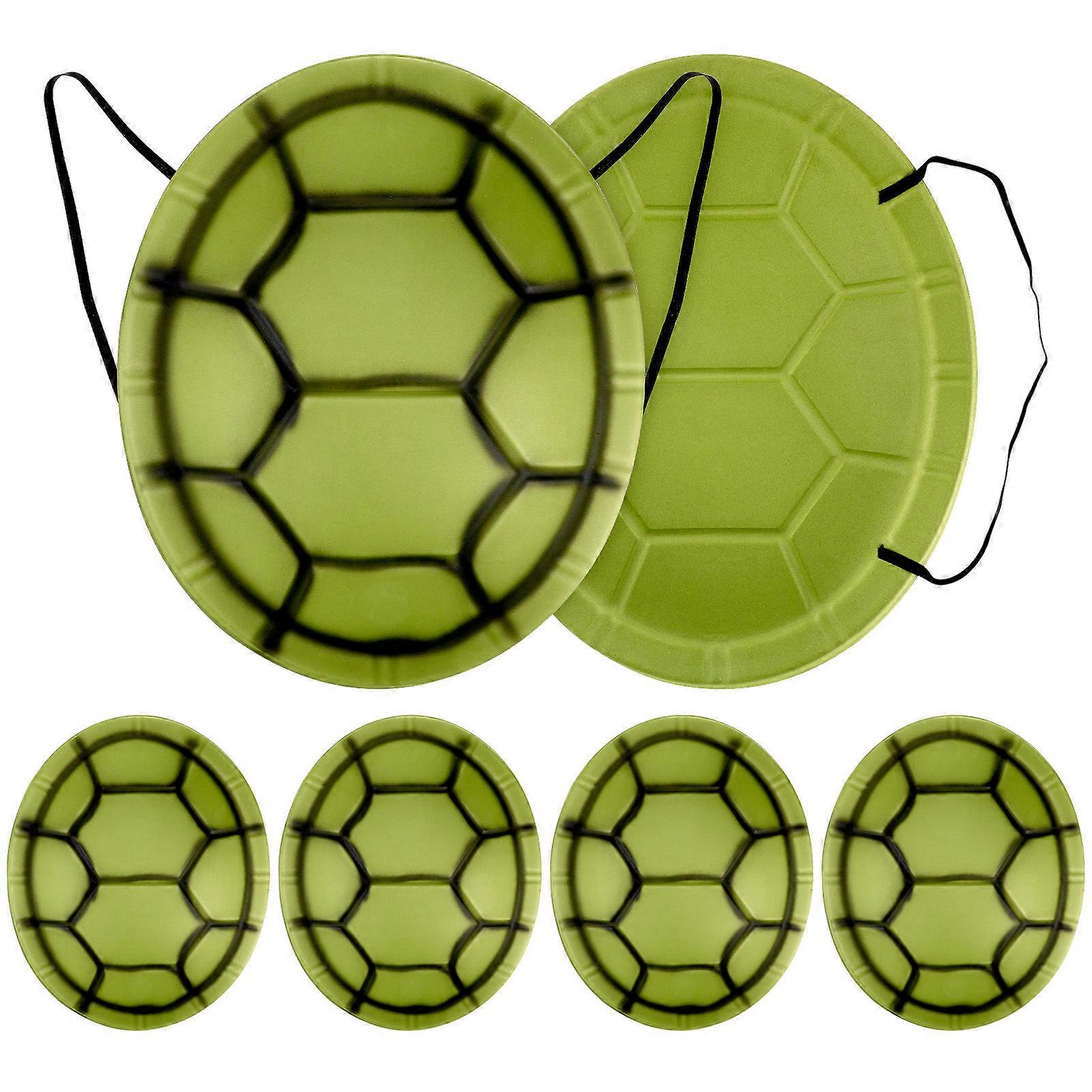 Here's a refined and engaging product description for your **6pcs Turtle Shell Costume Props**:
**6PCS Turtle Shell Costume Props for Halloween