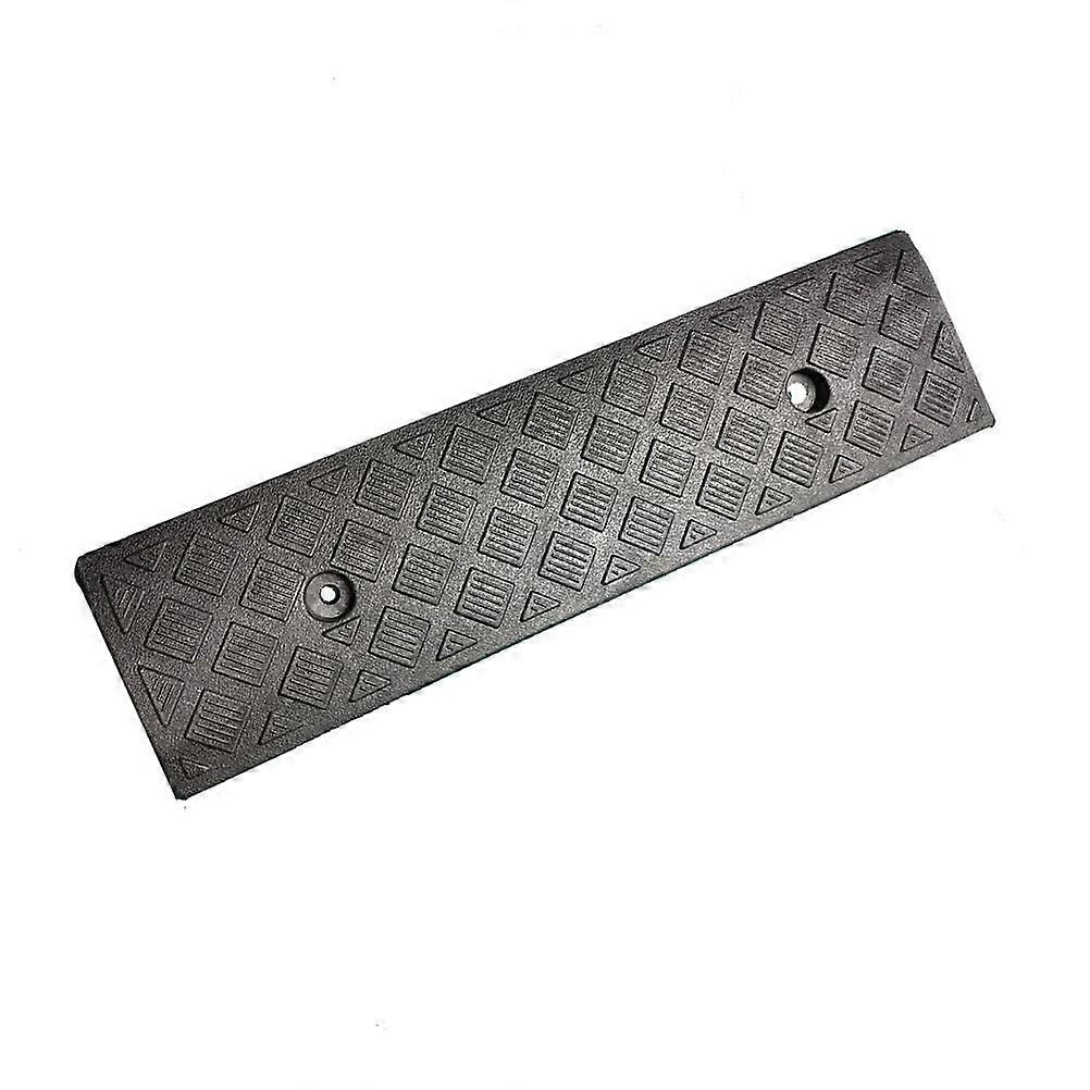 Plastic Threshold Ramp - Heavy-Duty, Portable Ramp For Wheelchairs And Vehicles, Non-Slip, Varied Sizes