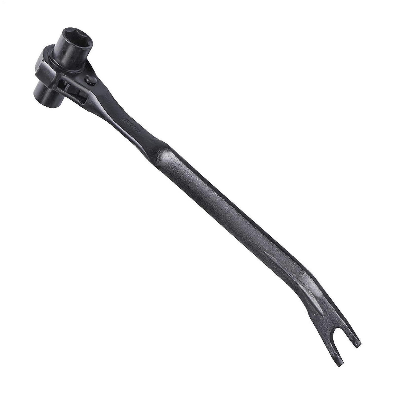 Hand Ratchet Wrench, Multifunctional Steel Ratchet Wrench for Drilling, Nail Lifting, Riveting, and Carpet Maintenance