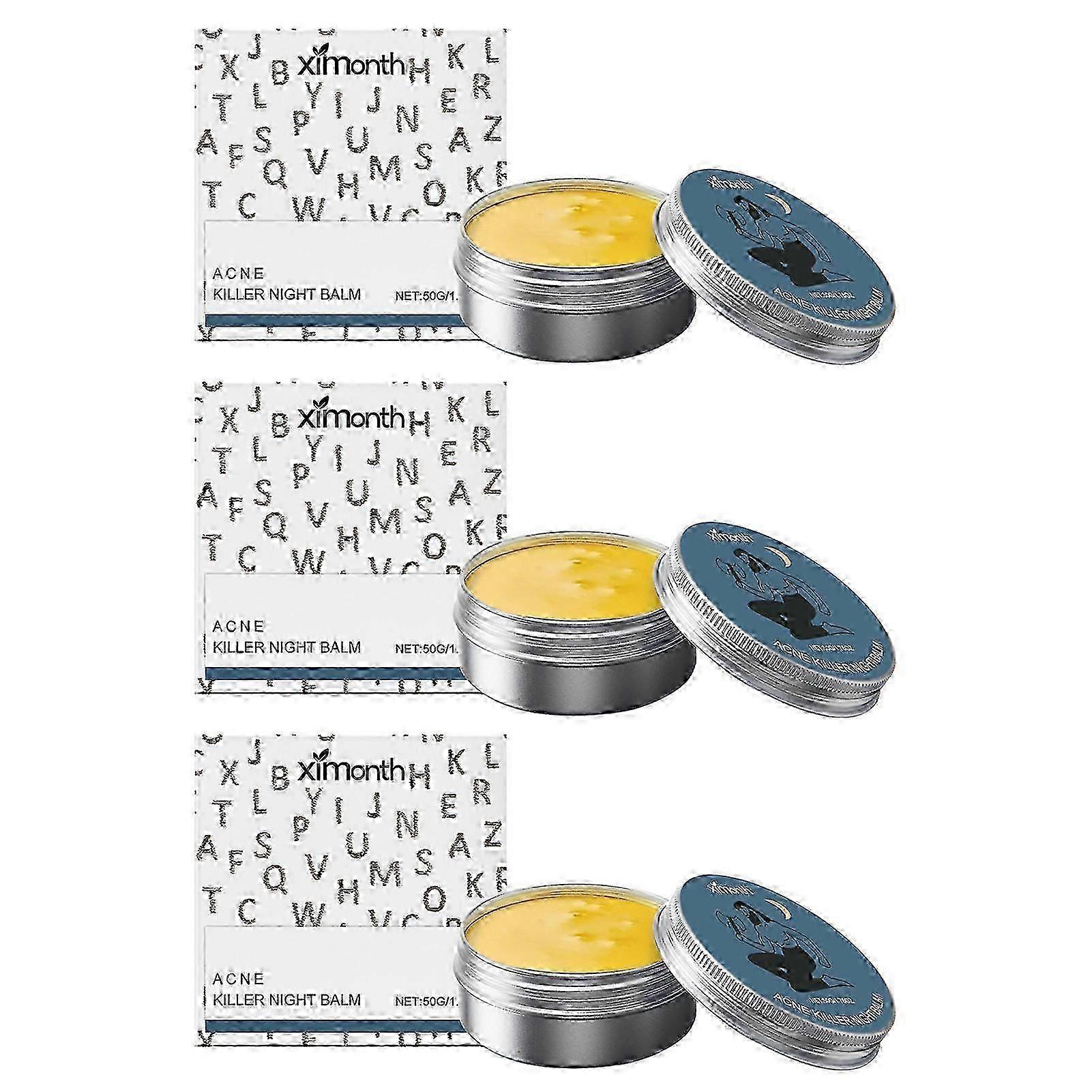 1-3pcs Acnes Redness Killer Deep-cleaning Moisturising Natural Acnes Clearing Cream for Women Men
