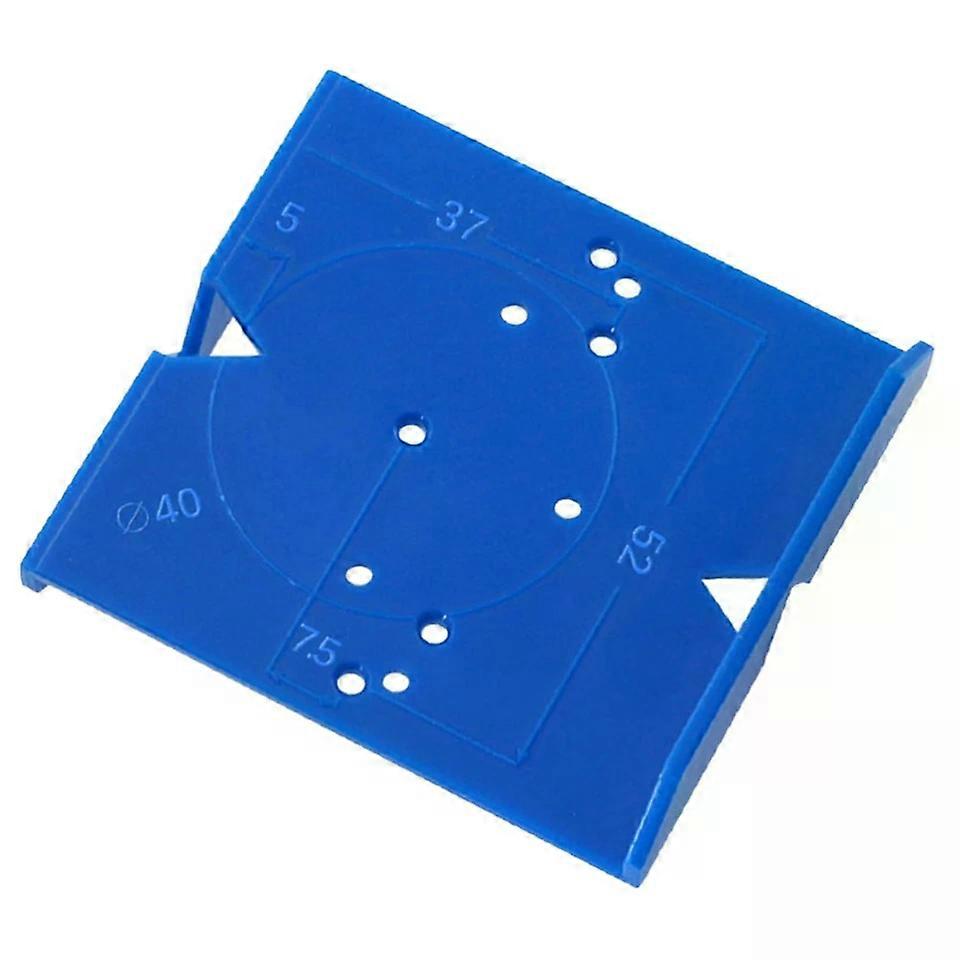 Hinge Mounting Fixture Hidden Hardware Jig, Installation Tool for Cabinets and Drawers