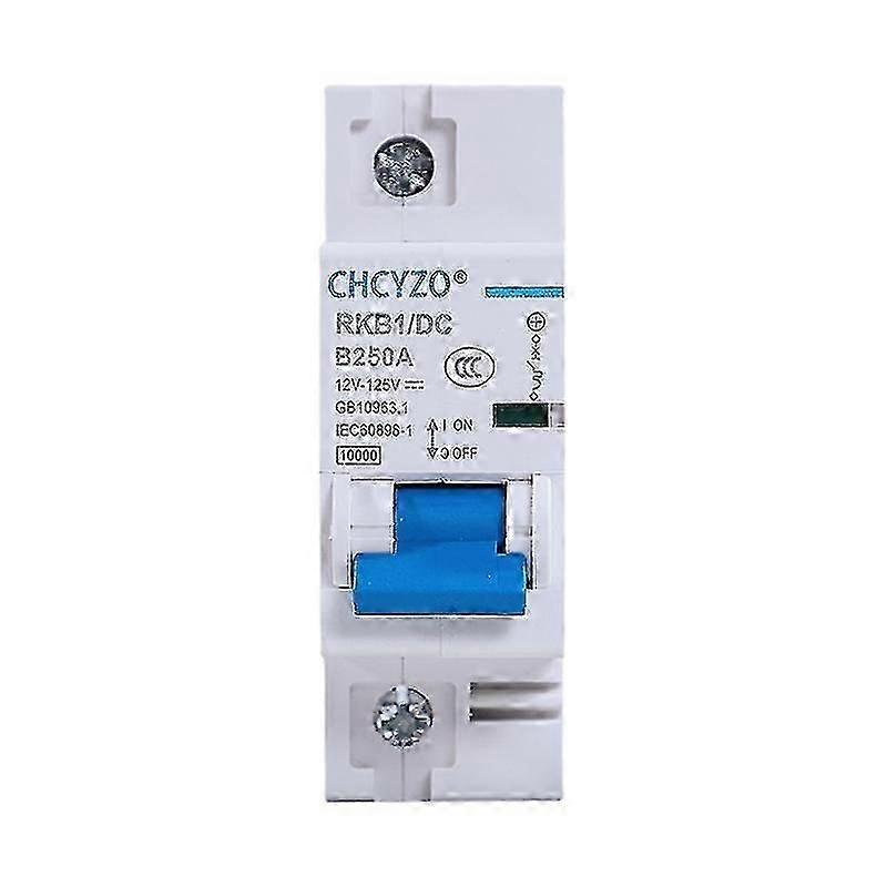 DC 1p kretsbrytare skyddsbrytare 12-125v mini automatisk skydd elbil 80a/100a/125a/200a/250a batteriskydd