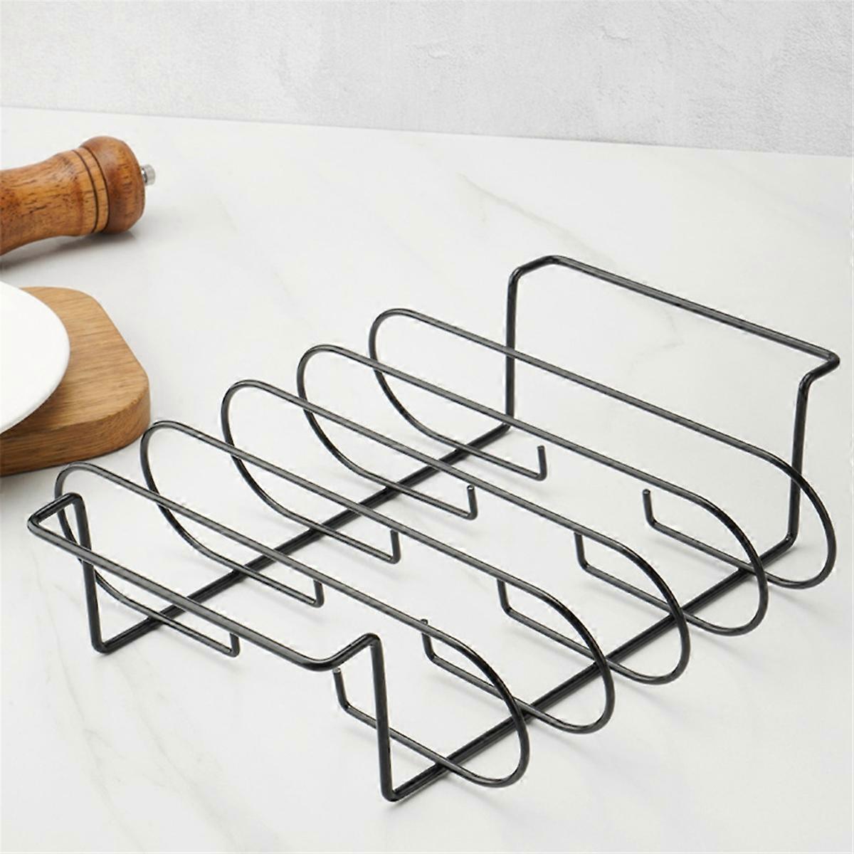 Non-Stick Rib Rack for Grilling,for Grilling Grill Racks Black