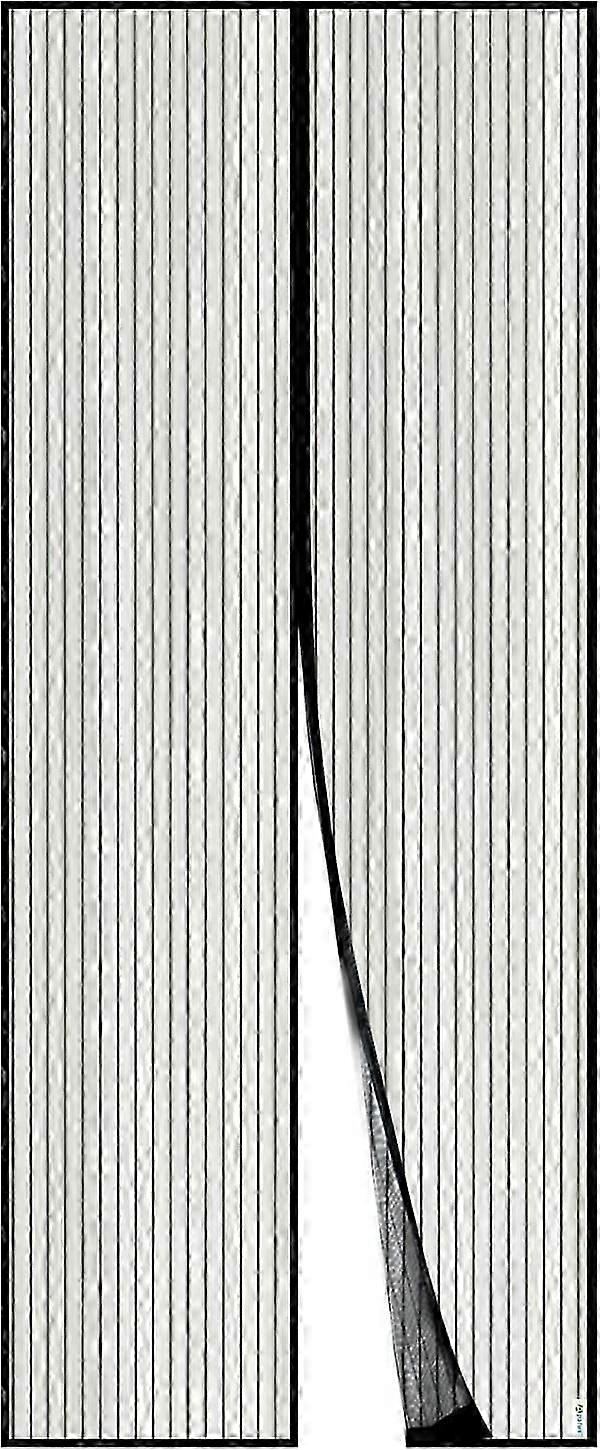 Magnetic Screen Door, Mesh Curtain, Magnetic Top-to-Bottom Seal Snaps Shuts Automatically, Keep Fresh Air in90x210cm