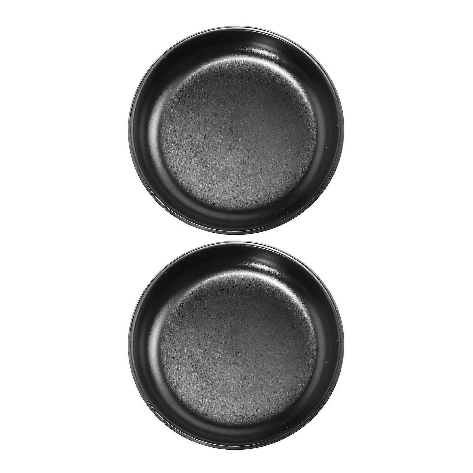 Creative Snack Bowl for Kitchen Use Made of Black Color Safe and Easy to Clean 2 Pieces