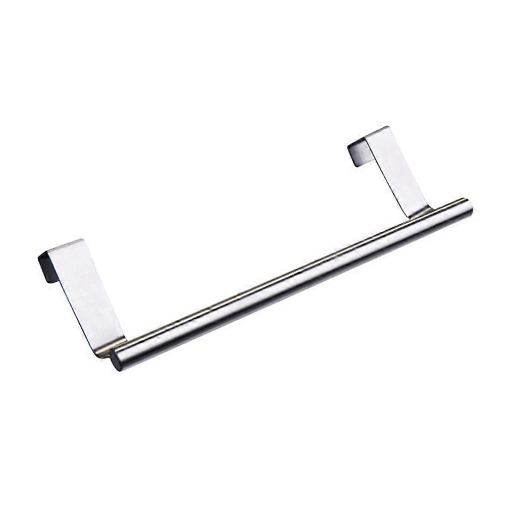 Multi-Function Towel Hanging Rack Single-Bar for Bathroom 2Pcs Stainless Steel