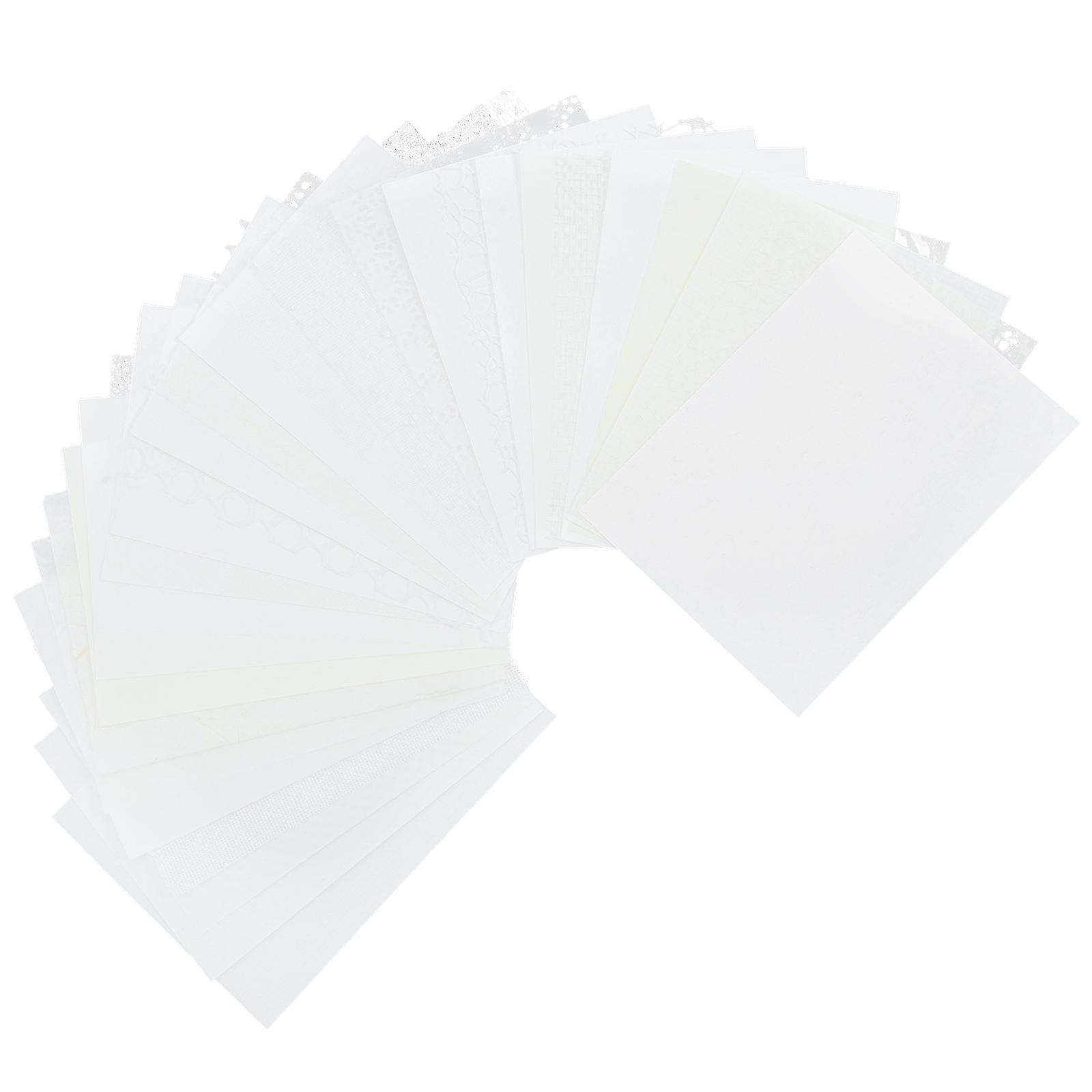 30 Sheets of Background Papers Scrapbook Papers Material DIY Hand Account Papers