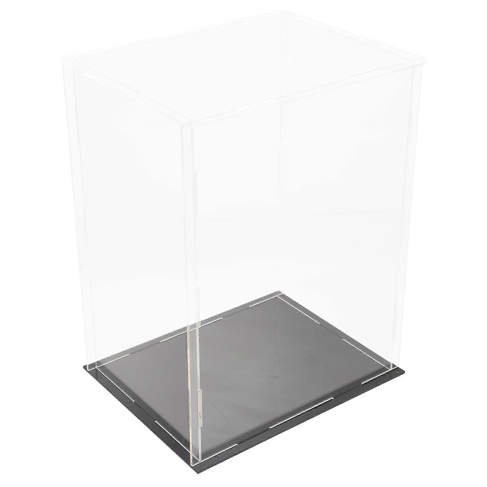 Acrylic Display Box for Figurine Model Storage and Toy Exhibition 4.7x3.5x5.9 Inches