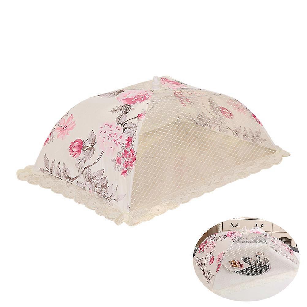 Rectangular Food Net Cover Dome For Pool Parties Safeguard Against Insects 1Pcs