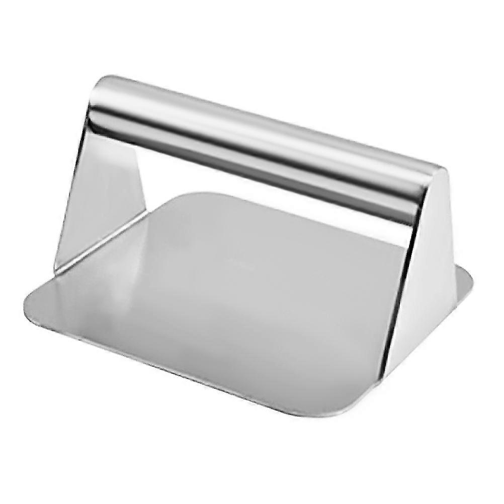 Easy To Clean Stainless Steel Burger Press Smasher For Cooking At Home And Restaurants 14.4X14X7.5cm Great For Pressing Burger Patties 1Set
