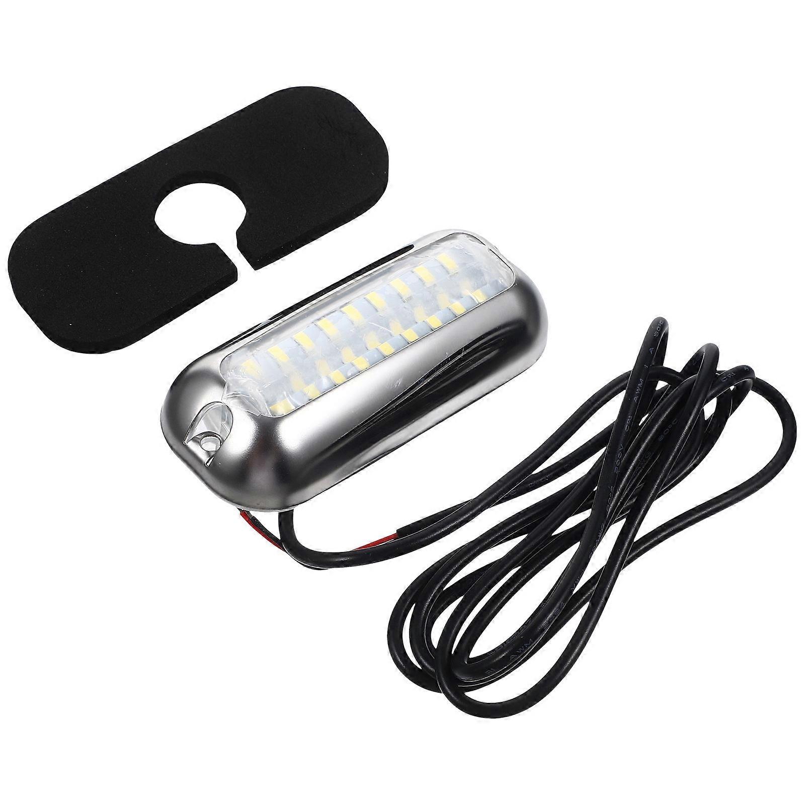 Aquarium Lamp Silver with LED Lighting and Effortless Installation for Tanks