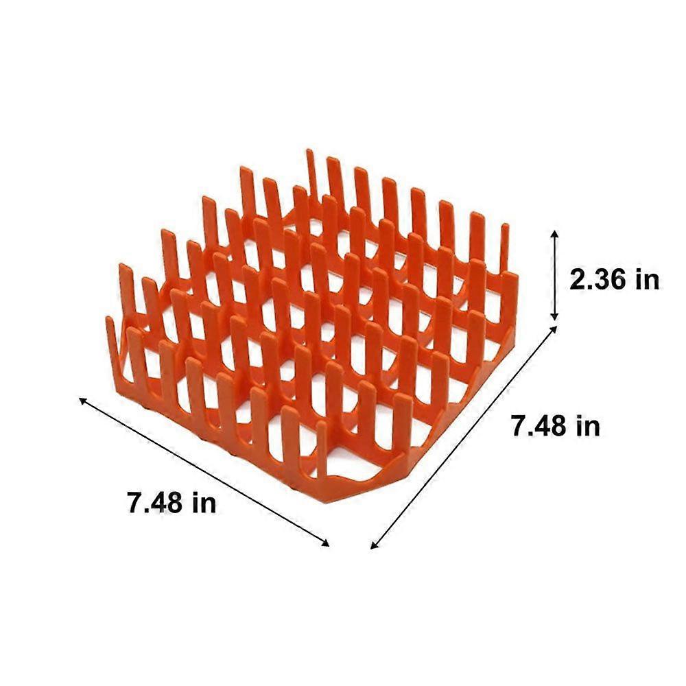 Air Fryer Bacon Rack: Nonstick Silicone Baking Pan Reusable Microwave Oven Tray Air Fryer Baking Tray for Crispy Bacon Roasting Vegetables and Grillin