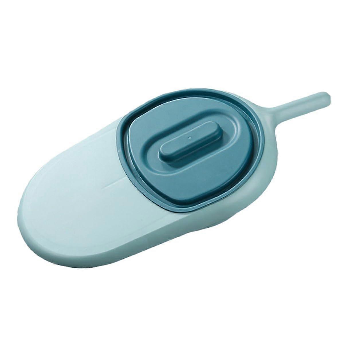 Portable Plastic Urinal with Lid for Bedridden Elderly Men and Pregnant Women, Comfortable Bed Pan for OntheGo Use, Compact Design
